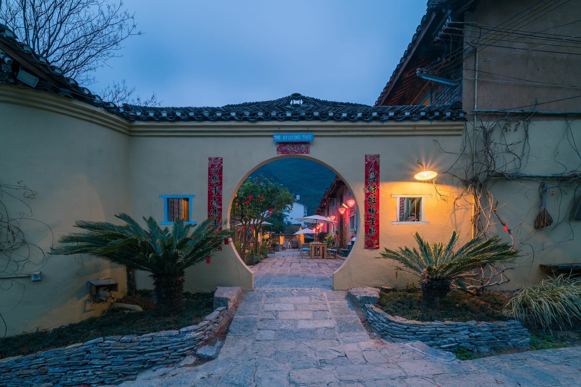 The Giggling Tree Hotel Yangshuo Exterior foto